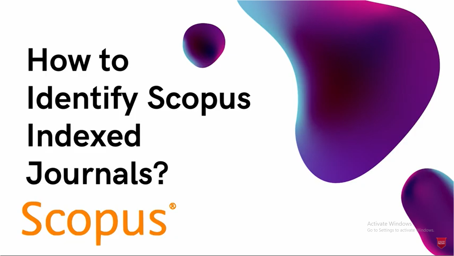 How to Identify Scopus Indexed Journals?